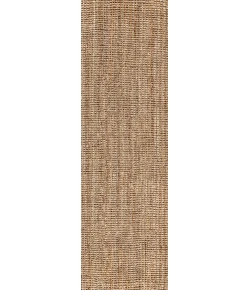 Jonathan Y NATURAL FIBER Brown NRF102A 2ft. X 20ft. Rect. Rug