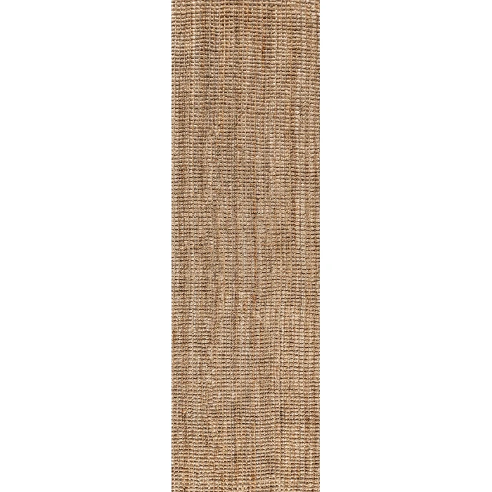 Jonathan Y NATURAL FIBER Brown NRF102A 2ft. X 10ft. Rect. Rug