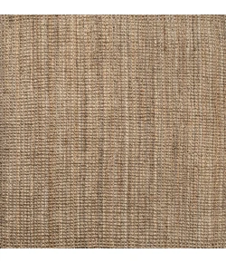 Jonathan Y NATURAL FIBER Brown NRF102A 6ft. Square Rug