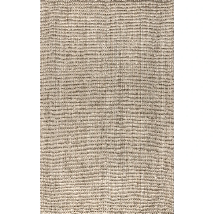Pata Hand Woven Chunky Jute Light Ivory 3 ft. x 5 ft. Area Rug