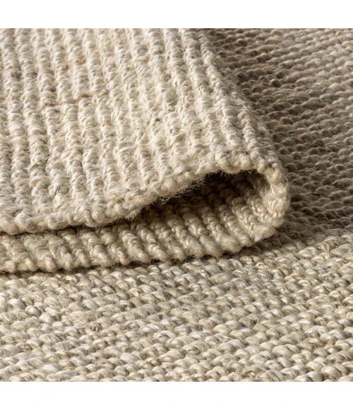 Jonathan Y NATURAL FIBER Gray NRF102C 9ft. X 12ft. Rect. Rug