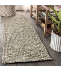 Jonathan Y NATURAL FIBER Gray NRF102C 2ft. X 10ft. Rect. Rug