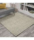 Jonathan Y NATURAL FIBER Gray NRF102C 6ft. Square Rug