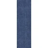 Jonathan Y NATURAL FIBER Blue NRF102D 2ft. X 20ft. Rect. Rug