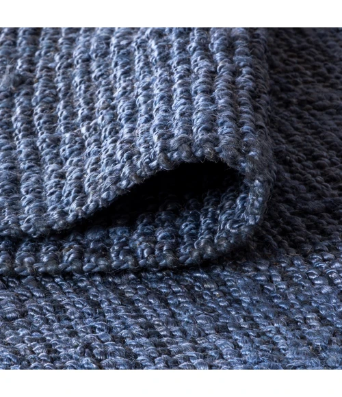 Jonathan Y NATURAL FIBER Blue NRF102D 10ft. X 13ft. Rect. Rug