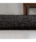 Jonathan Y NATURAL FIBER Black NRF102E 5ft. X 8ft. Rect. Rug