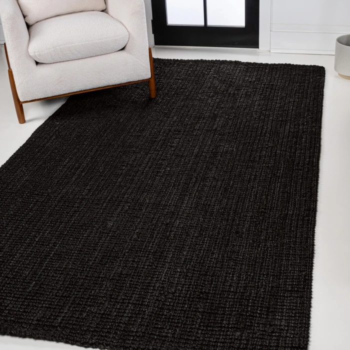 Jonathan Y NATURAL FIBER Orange NRF102F 7ft.-8in. X 10ft. Rect. Rug