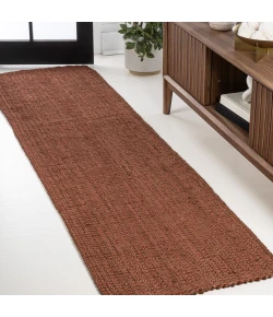 Jonathan Y NATURAL FIBER Orange NRF102F 2ft.-2in. X 8ft. Rect. Rug
