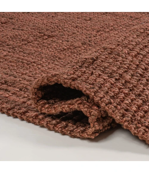 Jonathan Y NATURAL FIBER Orange NRF102F 2ft.-2in. X 8ft. Rect. Rug