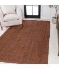 Jonathan Y NATURAL FIBER Brown NRF102G 7ft.-8in. X 10ft. Rect. Rug