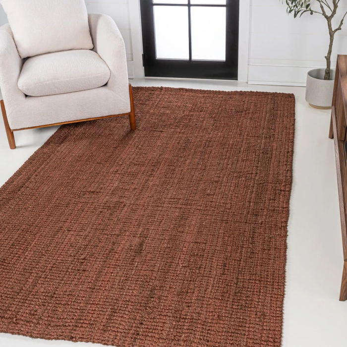 Jonathan Y NATURAL FIBER Orange NRF102F 4ft. X 6ft. Rect. Rug