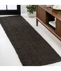 Jonathan Y NATURAL FIBER Brown NRF102G 2ft.-2in. X 8ft. Rect. Rug