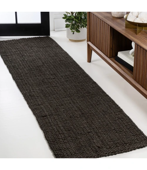 Jonathan Y NATURAL FIBER Brown NRF102G 2ft.-2in. X 8ft. Rect. Rug