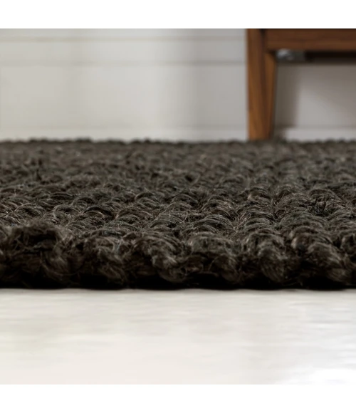 Jonathan Y NATURAL FIBER Brown NRF102G 2ft.-2in. X 8ft. Rect. Rug