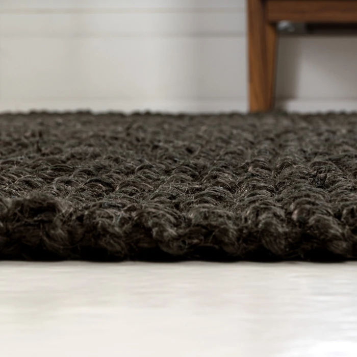 Jonathan Y NATURAL FIBER Brown NRF102G 5ft. X 8ft. Rect. Rug
