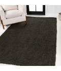 Jonathan Y NATURAL FIBER Brown NRF102G 4ft. X 6ft. Rect. Rug