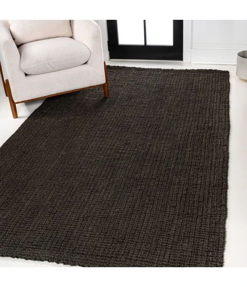 Jonathan Y NATURAL FIBER Brown NRF102G 4ft. X 6ft. Rect. Rug