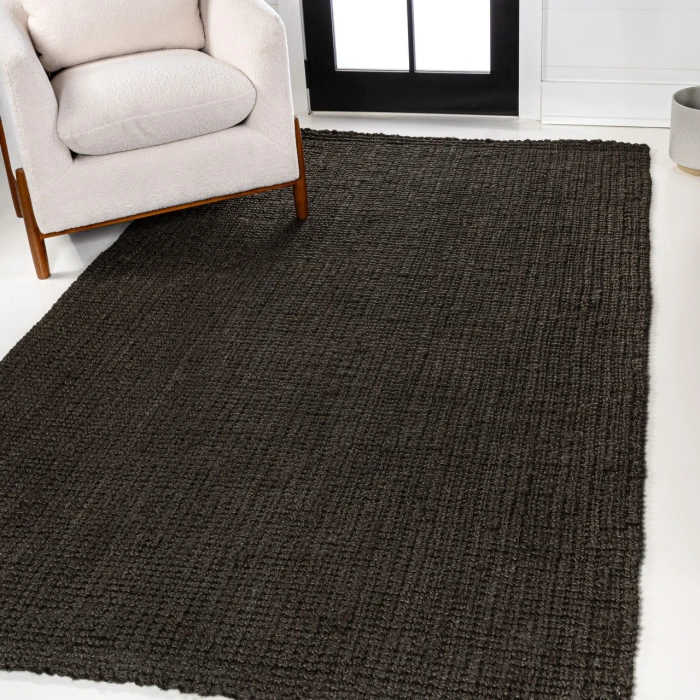 Jonathan Y NATURAL FIBER Brown NRF102G 5ft. X 8ft. Rect. Rug