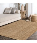 Jonathan Y NATURAL FIBER Blue NRF103B 9ft. X 12ft. Rect. Rug