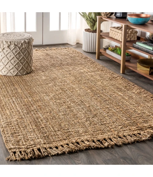 Jonathan Y NATURAL FIBER Blue NRF103B 9ft. X 12ft. Rect. Rug