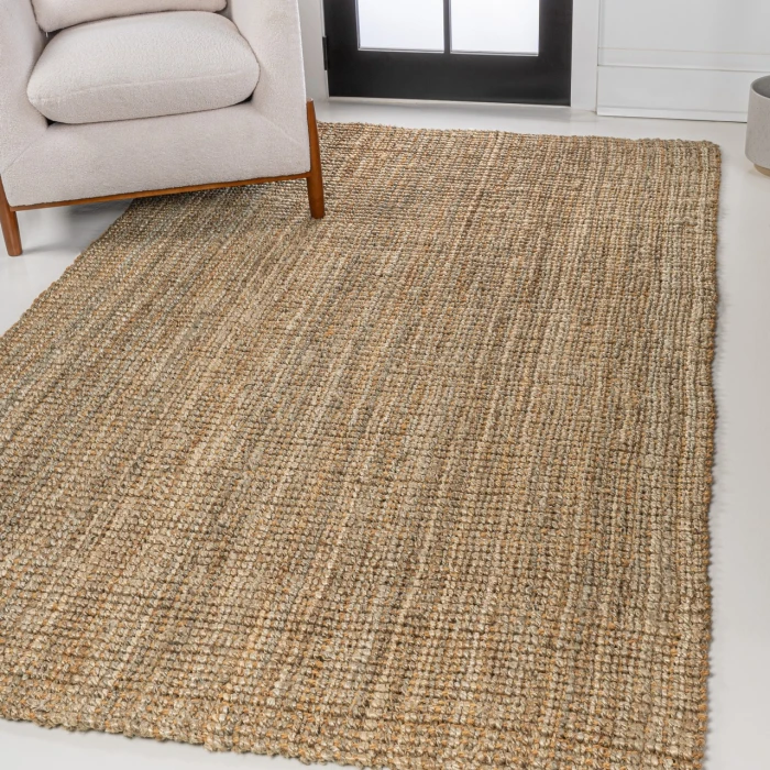 Jonathan Y NATURAL FIBER Brown NRF104A 3ft. X 5ft. Rect. Rug