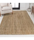Jonathan Y NATURAL FIBER Brown NRF104A 3ft. X 5ft. Rect. Rug