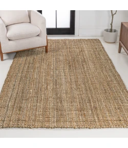 Jonathan Y NATURAL FIBER Brown NRF104A 7ft.-8in. X 10ft. Rect. Rug