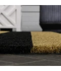 Jonathan Y CocoHarbor Greet Mats Black NRF106A 5ft. X 8ft. Rect. Rug
