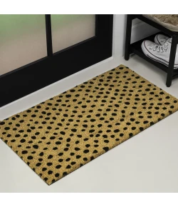 Jonathan Y CocoHarbor Greet Mats Black NRF106A 3ft. X 4ft. Rect. Rug