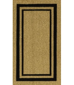 Jonathan Y CocoHarbor Greet Mats Black NRF107A 3ft. X 4ft. Rect. Rug