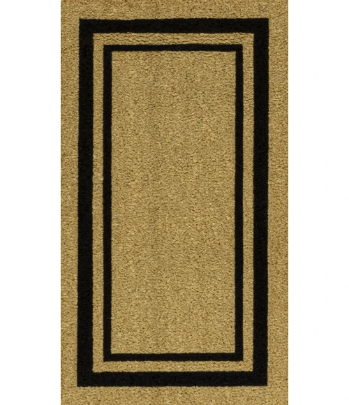 Jonathan Y CocoHarbor Greet Mats Black NRF107A 3ft. X 4ft. Rect. Rug
