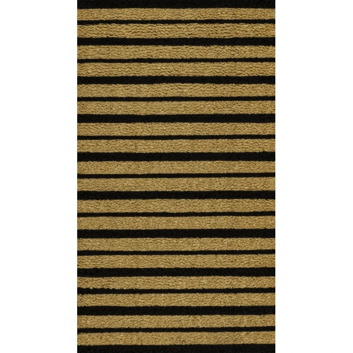 Jonathan Y CocoHarbor Greet Mats Black NRF108A 2ft. X 4ft. Rect. Rug