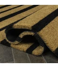 Jonathan Y CocoHarbor Greet Mats Black NRF108A 2ft. X 4ft. Rect. Rug