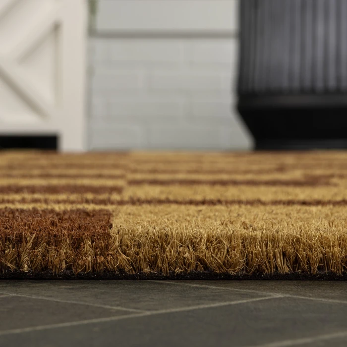 Jonathan Y CocoHarbor Greet Mats Red NRF109A 4ft. X 6ft. Rect. Rug