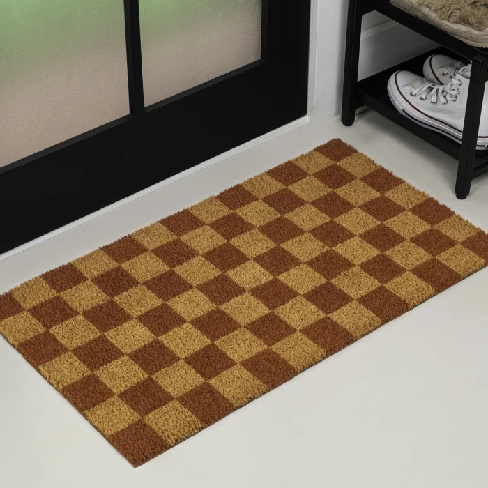 Jonathan Y CocoHarbor Greet Mats Red NRF110A 2ft. X 3ft. Rect. Rug