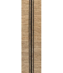 Jonathan Y NATURAL FIBER Brown NRF200A 2ft. X 8ft. Rect. Rug