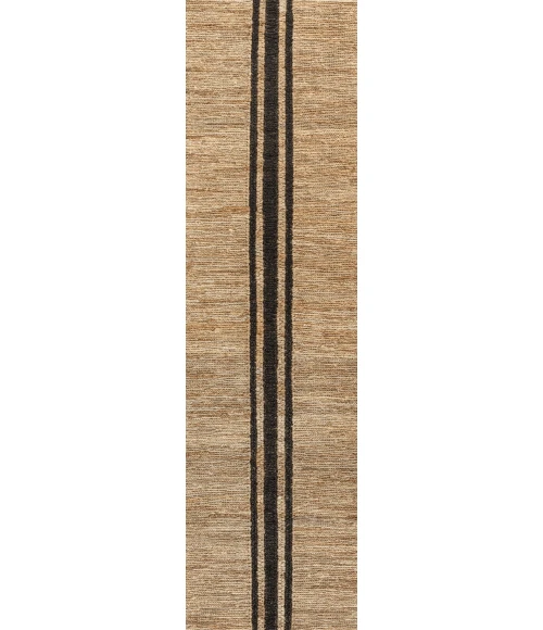 Jonathan Y NATURAL FIBER Brown NRF200A 2ft. X 8ft. Rect. Rug