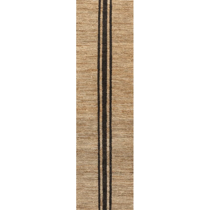 Jonathan Y NATURAL FIBER Brown NRF200A 2ft. X 8ft. Rect. Rug