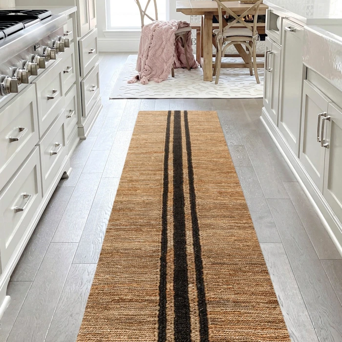 Jonathan Y NATURAL FIBER Brown NRF200A 2ft. X 8ft. Rect. Rug