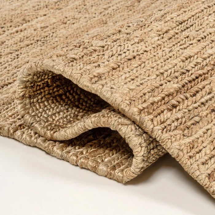 Jonathan Y NATURAL FIBER Brown NRF200A 4ft. X 6ft. Rect. Rug