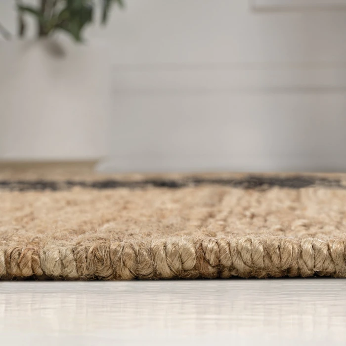 Jonathan Y NATURAL FIBER Brown NRF200A 4ft. X 6ft. Rect. Rug