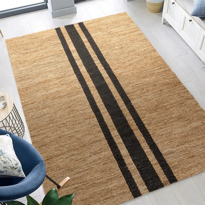 Jonathan Y NATURAL FIBER Brown NRF200A 4ft. X 6ft. Rect. Rug