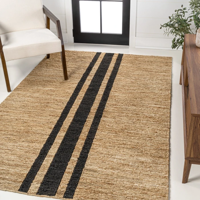 Jonathan Y NATURAL FIBER Brown NRF200A 4ft. X 6ft. Rect. Rug