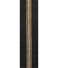 Jonathan Y NATURAL FIBER Black NRF200B 2ft. X 8ft. Rect. Rug