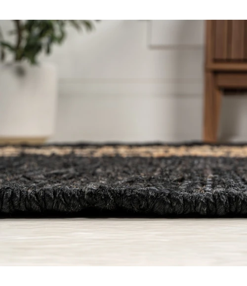 Jonathan Y NATURAL FIBER Blue WSH111B 8ft. X 10ft. Rect. Rug