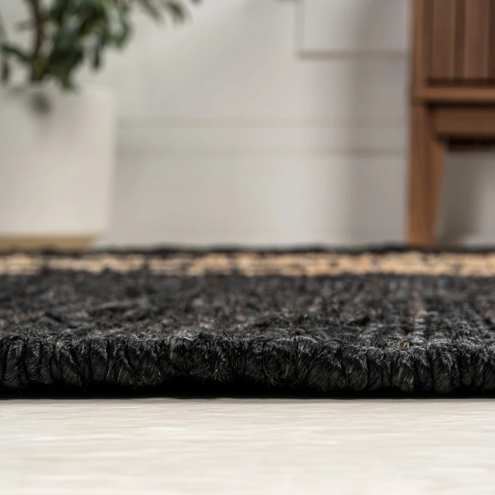 Jonathan Y NATURAL FIBER Blue WSH111B 8ft. X 10ft. Rect. Rug