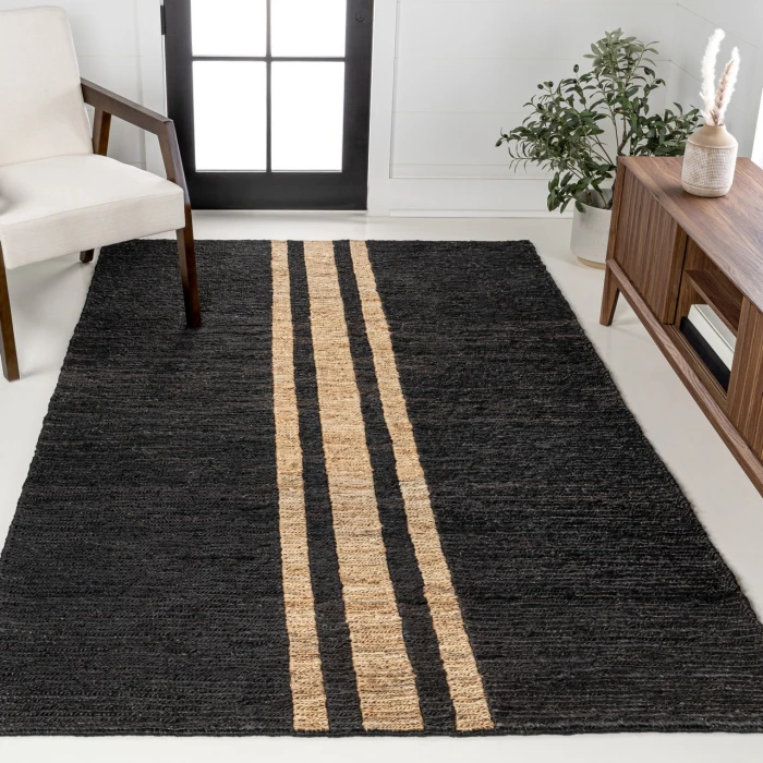 Jonathan Y NATURAL FIBER Blue WSH111B 8ft. X 10ft. Rect. Rug