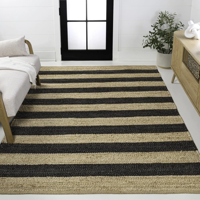 Jonathan Y NATURAL FIBER Brown NRF202B 3ft. X 5ft. Rect. Rug