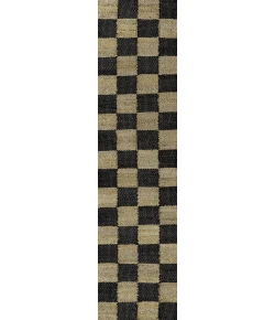 Jonathan Y NATURAL FIBER Brown NRF203B 2ft. X 10ft. Rect. Rug