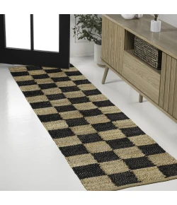 Jonathan Y NATURAL FIBER Brown NRF203B 2ft. X 10ft. Rect. Rug